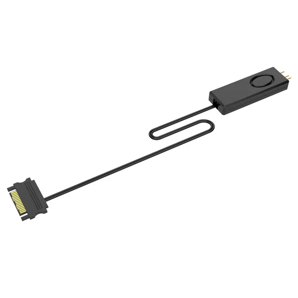 5V 3Pin SATA Питание ARGB контроллер для компьютера чехол Процессор вентилятор