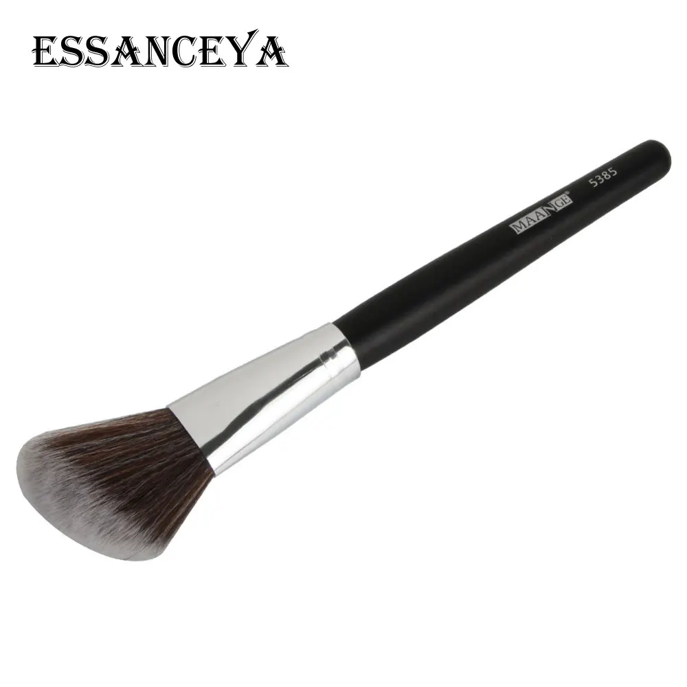 ESSANCEYA, 1 шт., угловая круглая основа, румяна, Кисть для макияжа, кисть для лица, щек, контурные румяна, свободная мощность, косметические кисти для макияжа, инструмент