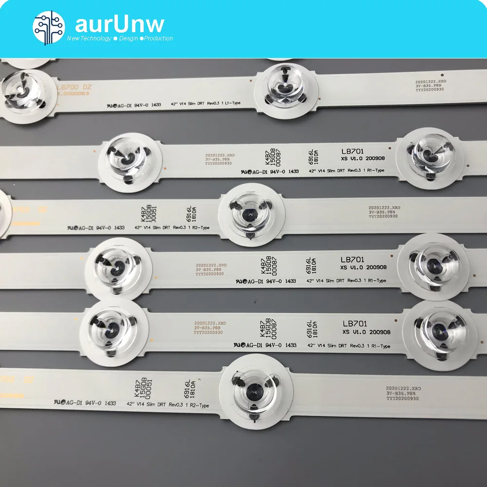 

LED Backlight strip For 42LB700V 42LB720V 42LB730V 42LB677v 42LB690V 42LB677V 42LB679V