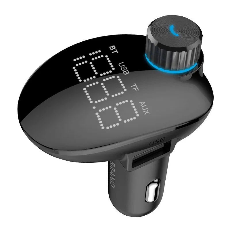 12 В Usb Aux автомобили радио fm-передатчик передатчик, bluetooth-ресивер Автомобильный MP3-плеер автомобильный прикуриватель зарядное устройство