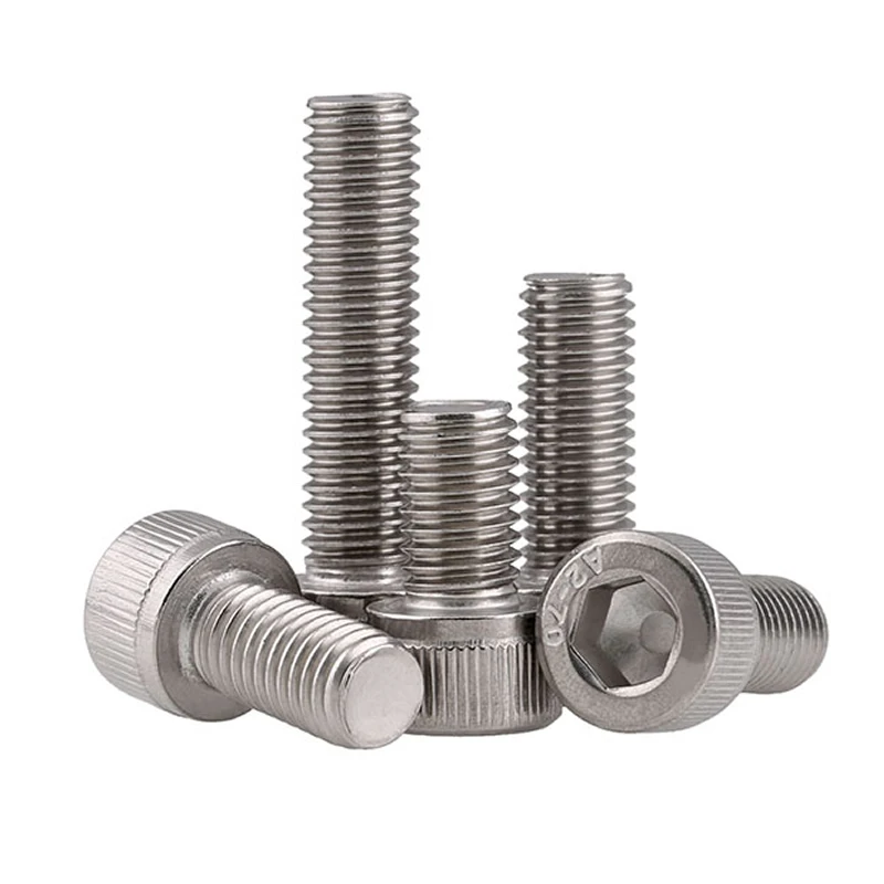 Высококачественные шестигранные болты M5 (5 мм) A2 из нержавеющей стали DIN912 набор