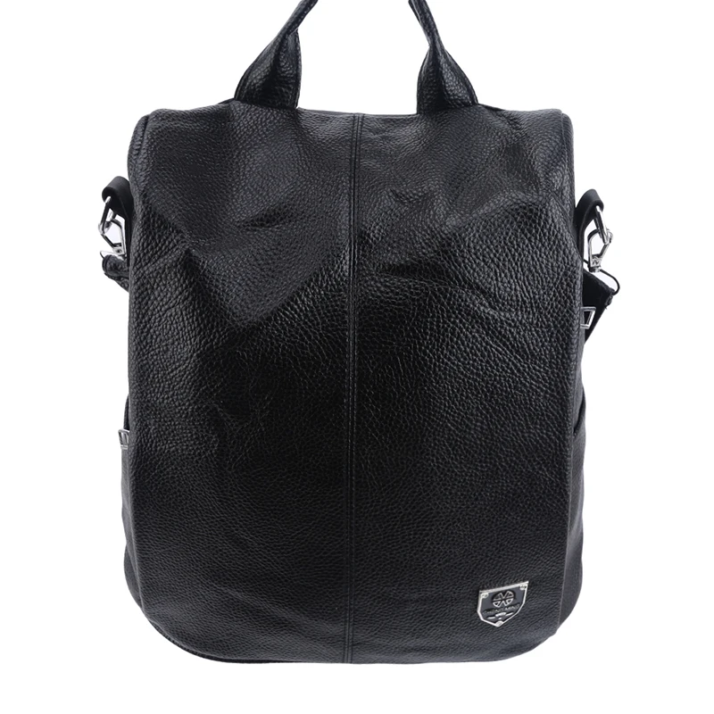 

Outdoor Backpack Female Women PU Leather Backpack Bag Anti Theft High Quality Softback Urban Fashion Backpacks