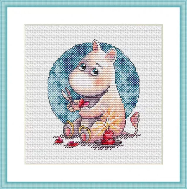 ZZ1771 DIY Homefun Cross Stitch Kit Packages Counted Cross-Stitching Kits New Pattern NOT PRINTED Cross stich Painting Set 1