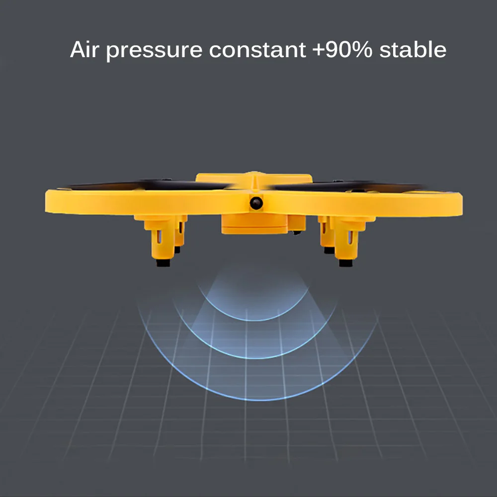 

Smart Watch Controlled Interactive Induction Quadcopter UAV Pneumatic LED Lighting Gesture Remote Control Four Axis Smart Drone