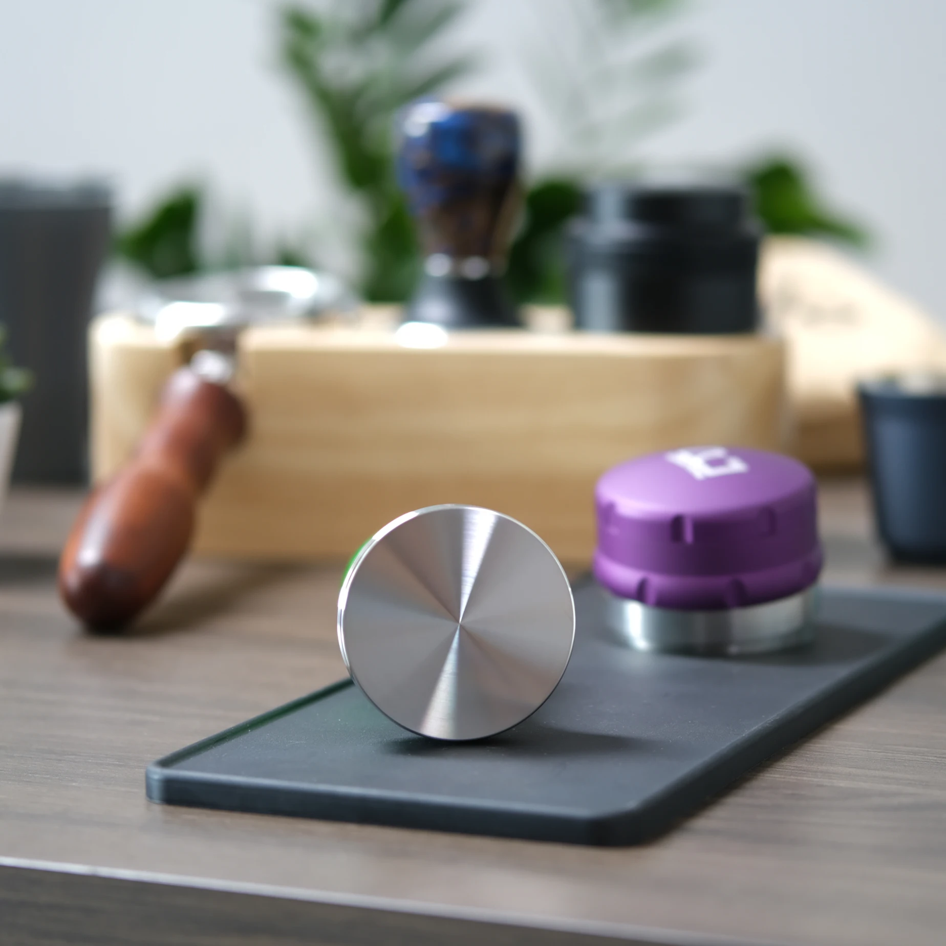 Molinillo de caf&eacute; con mango s&oacute;lido ajustable PULLMAN, accesorios de mango de m&aacute;quina de caf&eacute; de 58mm, accesorios para cafetera-2