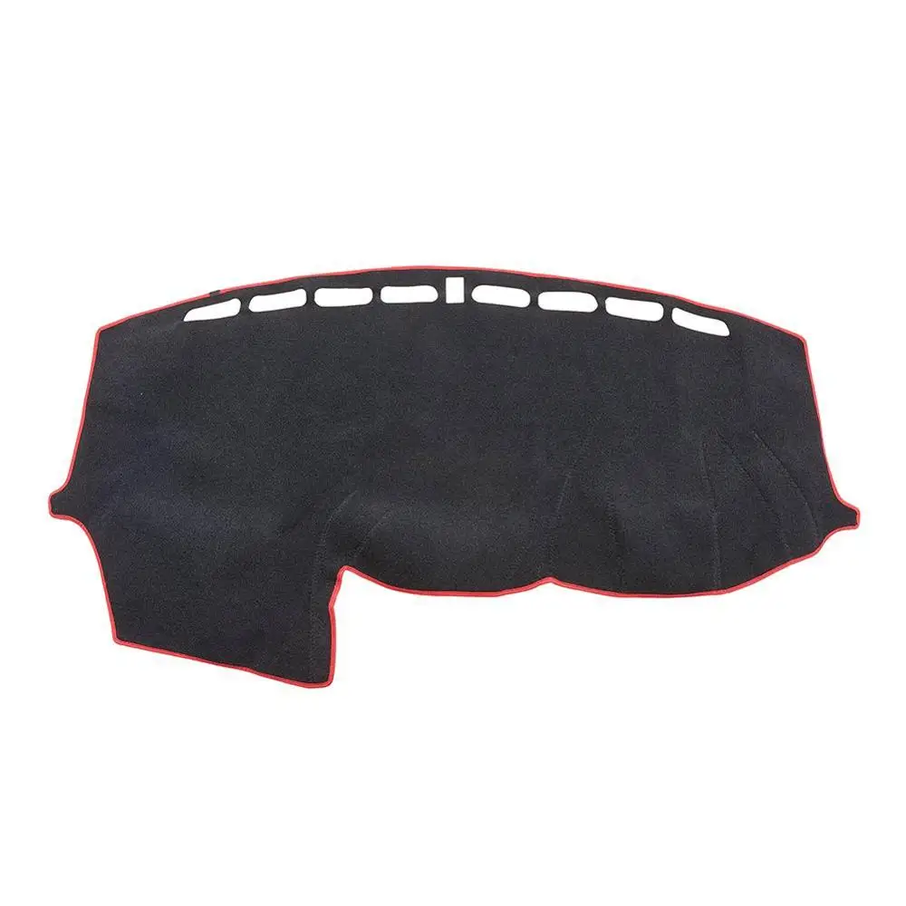 Противоскользящий коврик для приборной панели подходит Ford Focus MK3 2013-2018 красная