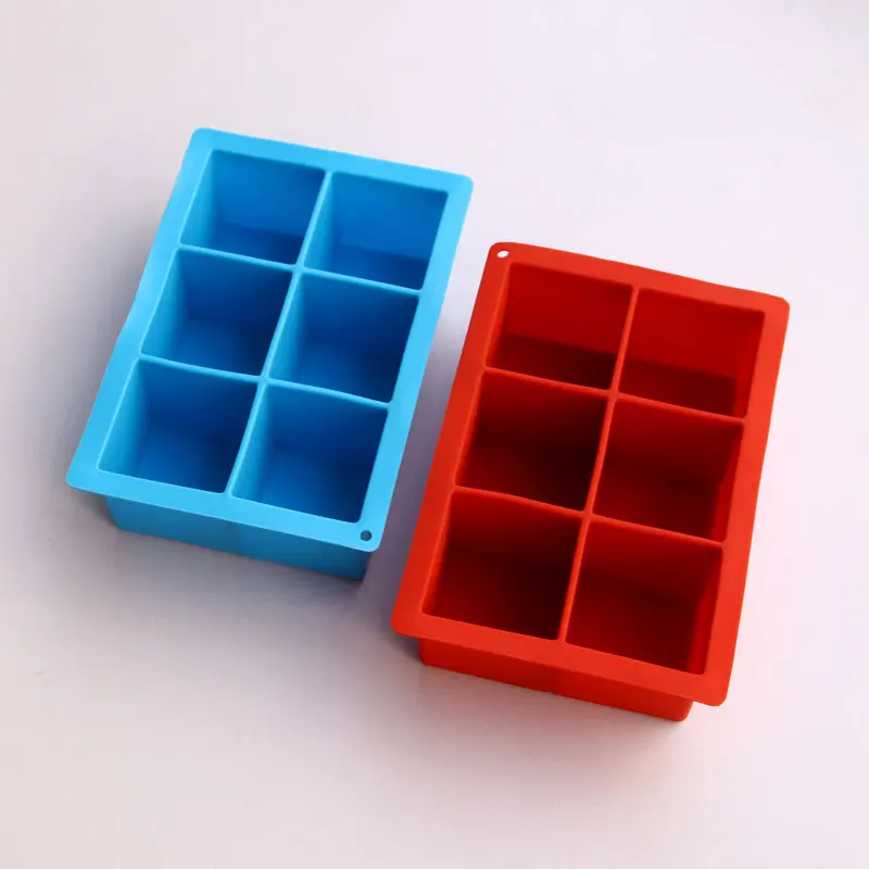 Силиконовая форма для льда сделай сам большая креативная квадратная лоток