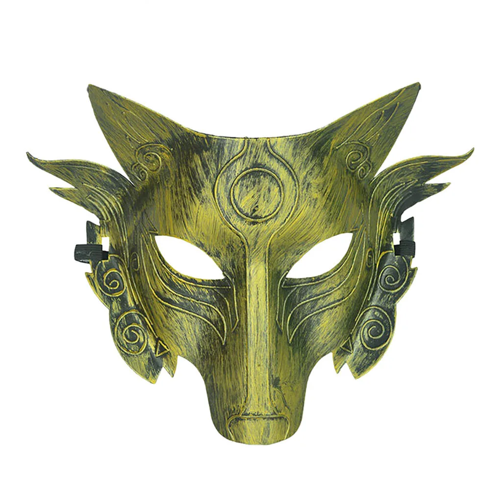 

Wolf Costume Mask Full Face Mask Werewolf Costume Wolf Head Mask for Halloween Cosplay Costume Props Large Mask for Adults