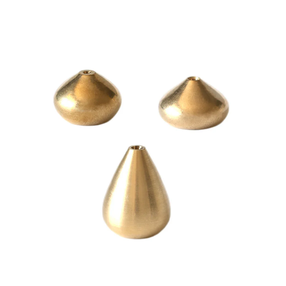 

3 шт., декоративные медные подставки для благовоний