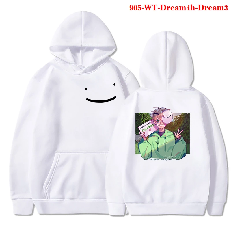 

Dream Merch Printed Hoddies Harajuku Hoodie Casual Woman Clothes Oversized Sweatshirts Lounge Wear Women Blouse Dream Merch Tops