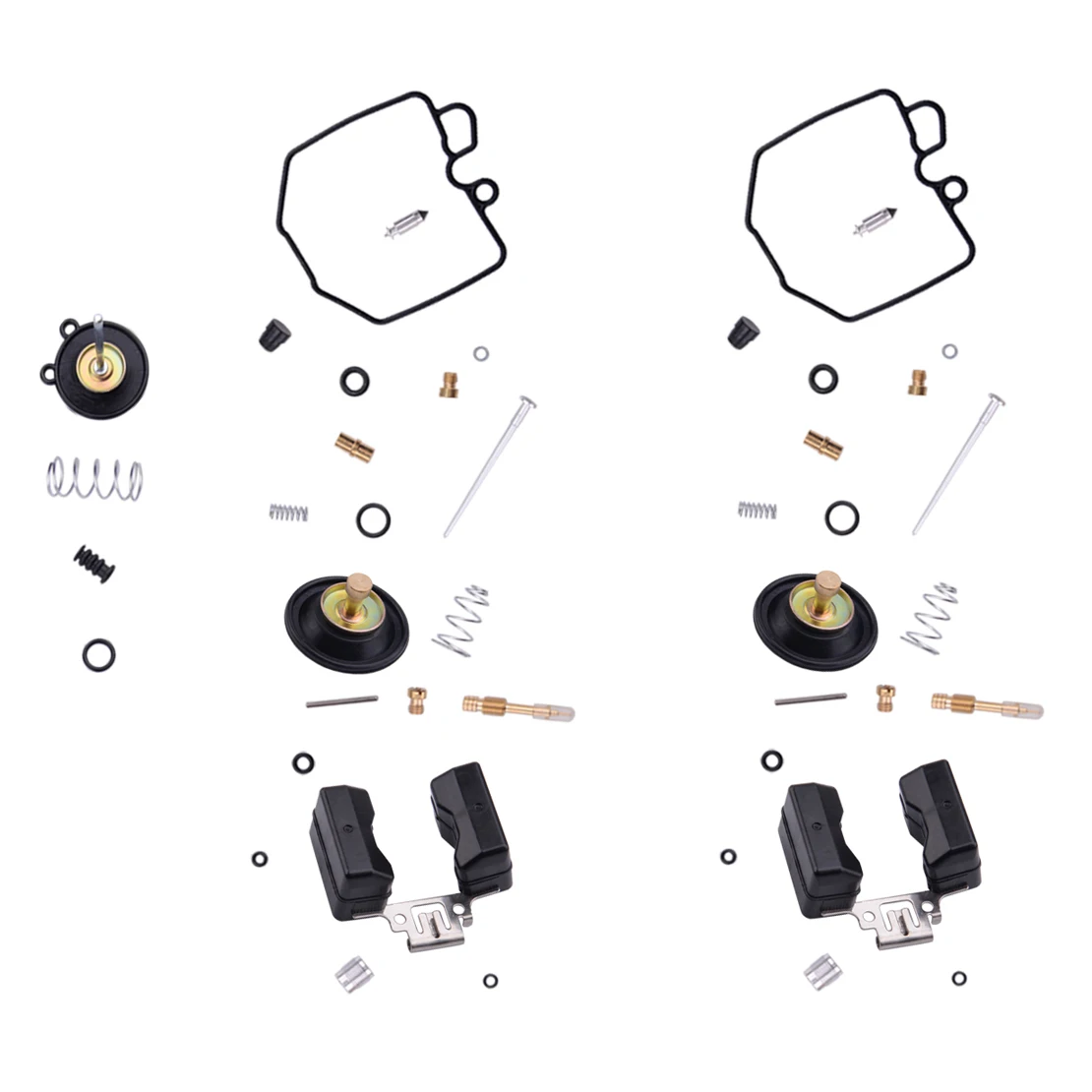 

KH-0373NFR Motorcycle Carburetor Carb Rebuild Repair Kit With Float & Air Cut Off Valve Fit For Honda CX500C Custom 1980-1982