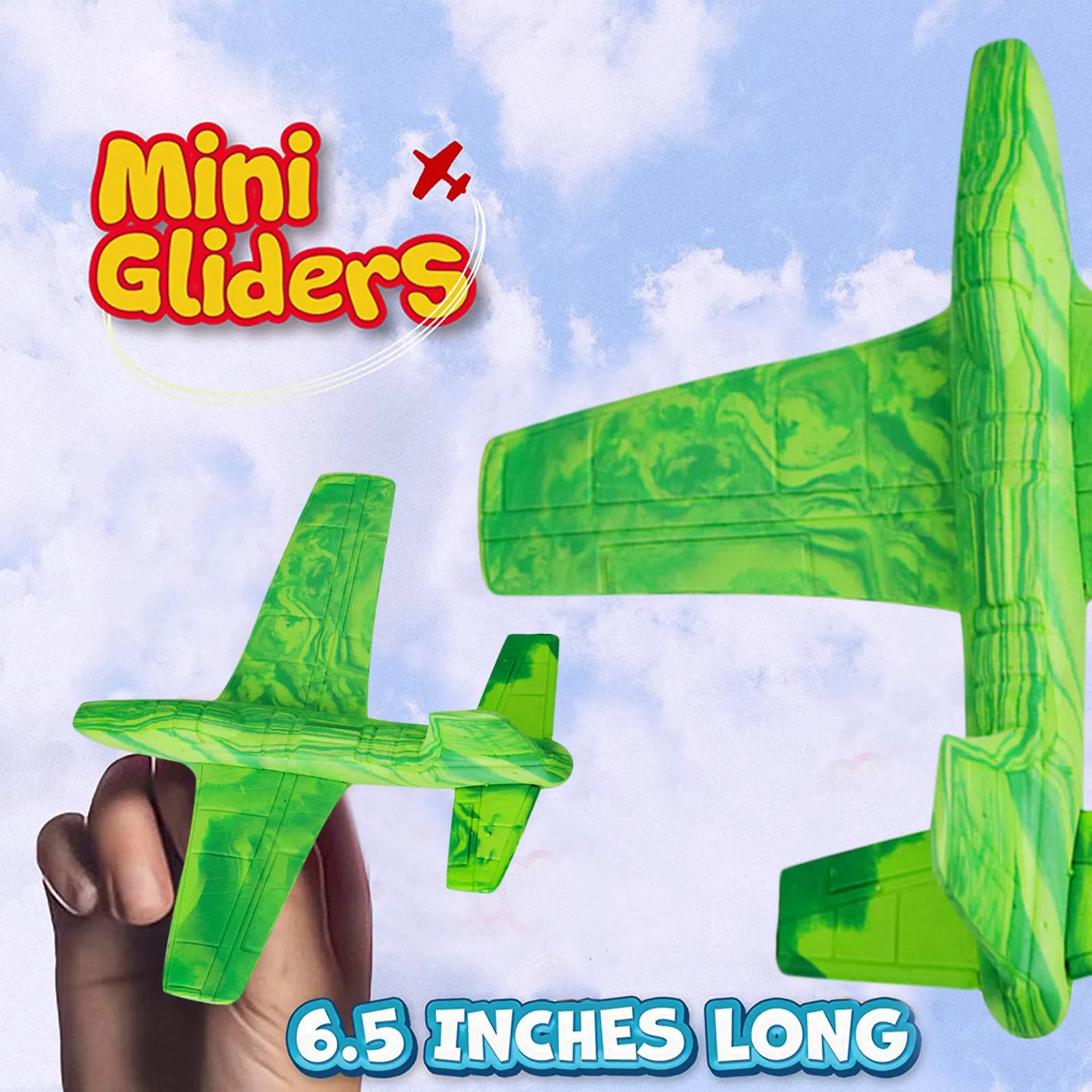 

DIY Hand Throw Flying Glider Planes Toys Foam Aeroplane Model Fillers Flying Glider Plane Toys Game Random Educational Toy