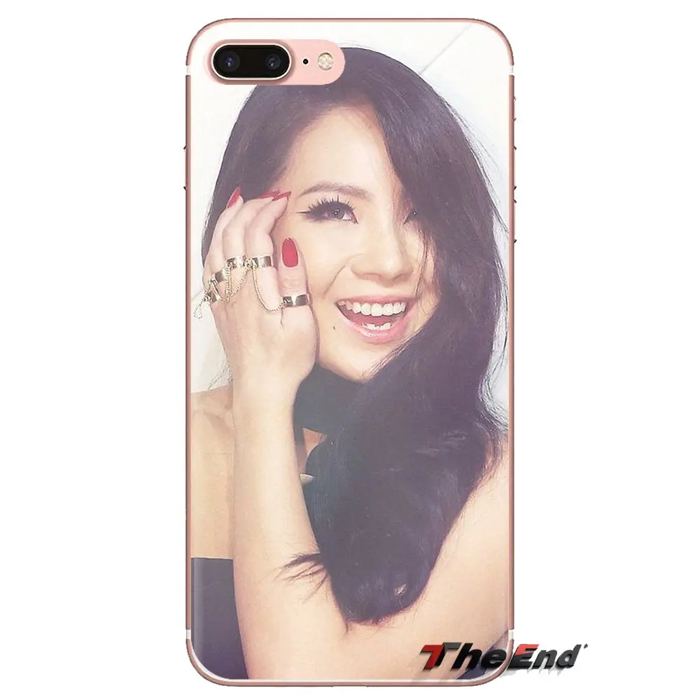 For iPhone XS Max XR X 4 4S 5 5S 5C SE 6 6S 7 8 Plus Samsung Galaxy J1 J3 J5 J7 A3 A5 2NE1 Kpop Lee Chae-rin Gorgeous Soft Cases |