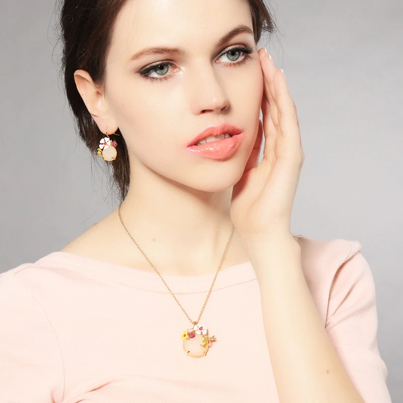 Женские милые повседневные аксессуары короткое лаконичное круглое ожерелье в