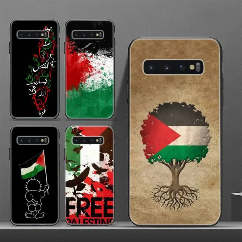 

Palestine Flag Phone Case For Samsung S8 9 10 20 Plus Note 9 10 10plus 20 20ultra M21 30