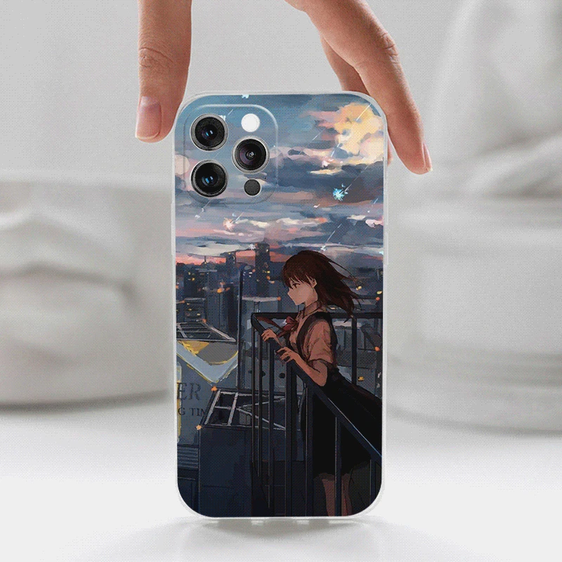 

NOHON Anime Phone Case For iPhone 12 Pro Max XS XR 6 6S 7 8 Plus SE2020 Soft TPU Back Cover Pattern For iPhone 11 Coque Fundas