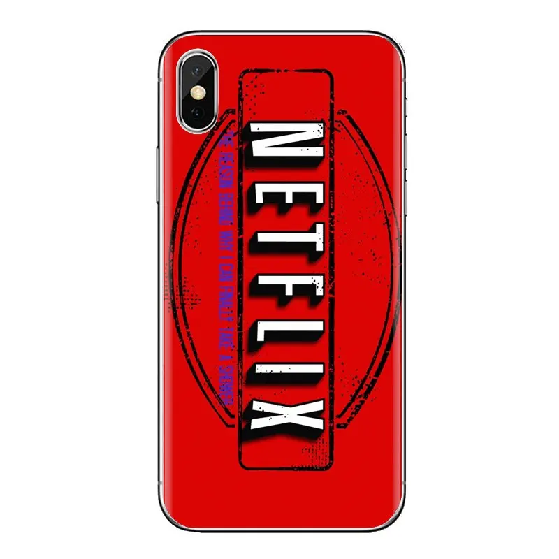 Watch Netflix TV shows Logo For Huawei Honor 7X V10 6C V9 6A Play 9 Mate 10 Pro Y7 Y5 P8 P10 Lite Plus GR5 2017 Soft Cases Cover |