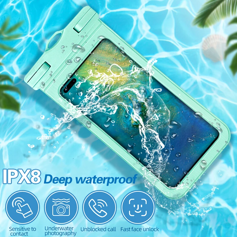 aliexpress.com - IPX8 PVC Universal Waterproof Phone Case Water for Iphone Android Huawei Xiaomi  Redmi