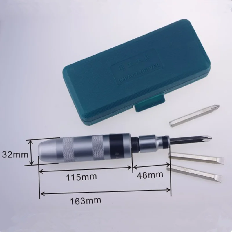 

Silver 7-Piece Impact Batch Screwdriver Multi-Function Screwdriver Tool With Magnetic Fixed Hand Tool Set