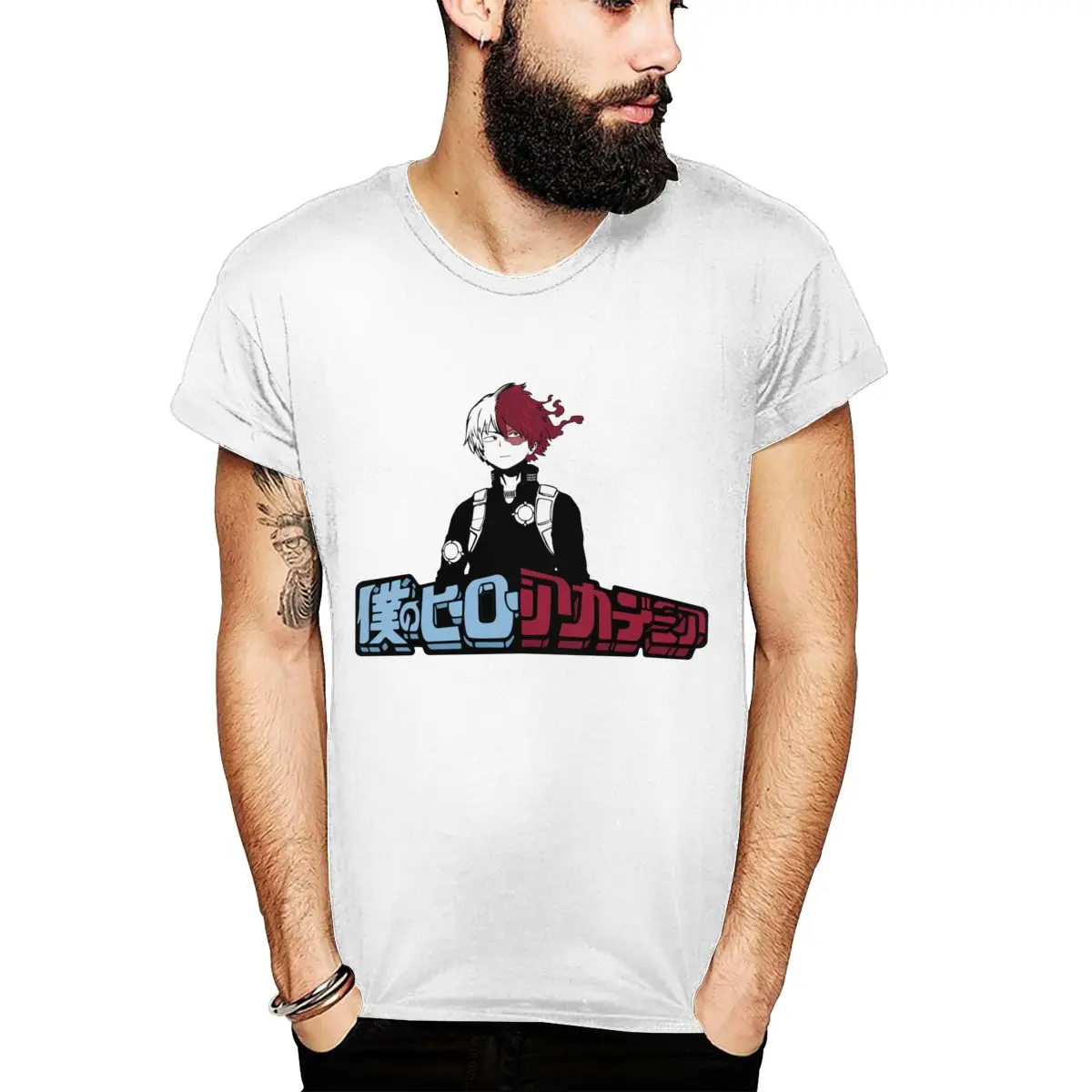 Футболка с надписью Моя геройская Академия | Мужская одежда