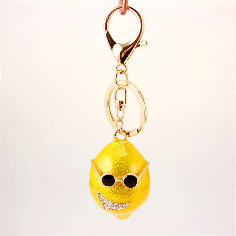 Новые модные креативные очки Гадкий лимон брелок для женщин мужчин Забавный
