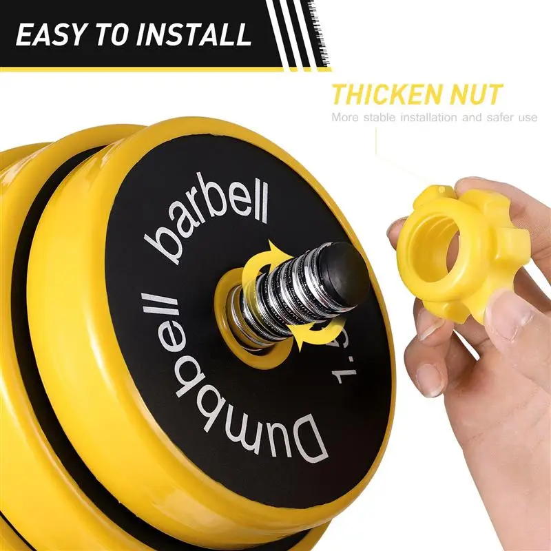 

25kg 2 In 1 Adjustable Dumbbell/Barbell Set Non-Slip Neoprene Handle Lifting Dumbbells With Connecting Rod For Home Gym 55lbs