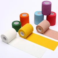 5cm4 5m self adhesive elastic bandage security protection tape waterproof first aid kits bandage for outdoor sports travel