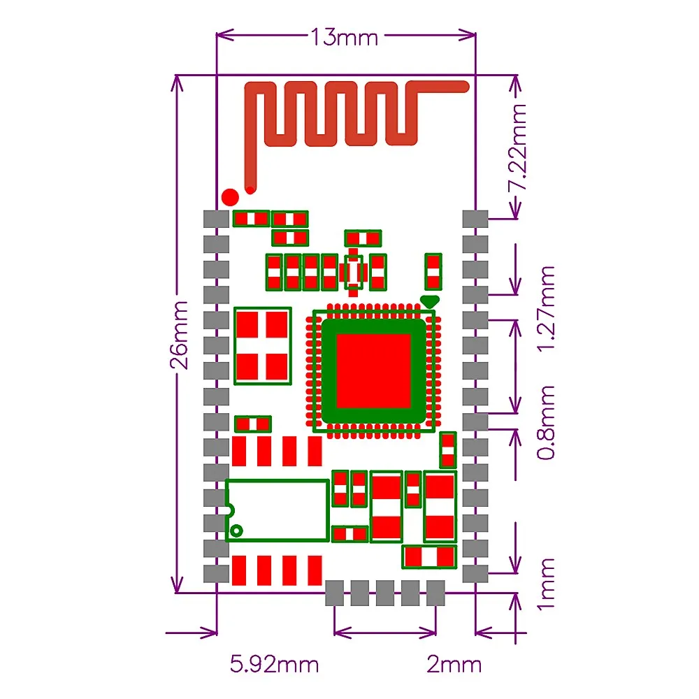 BTM303/QCC3003 стерео Bluetooth 5 0 аудио модуль I2S аналоговый выход с 16M SPI флэш-памяти чип |