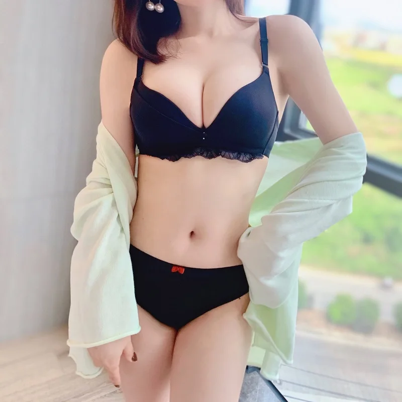 

2021 New Bra Sexy Seamless Bra Sexy Bras For Women Fashion Push Up Lingerie Wireless Bralette Cotton Brassiere Underwear Female