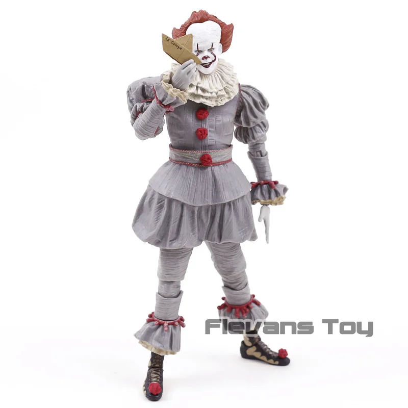

NECA Stephen King's Pennywise Joker Clown PVC Action Figure Toy Gift