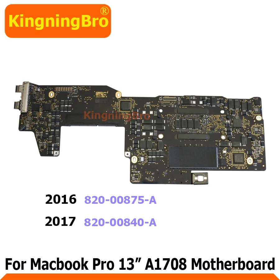 Протестированная оригинальная материнская плата i5 i7 8 Гб 16 A1708 для Macbook Pro 13 &quotA1708