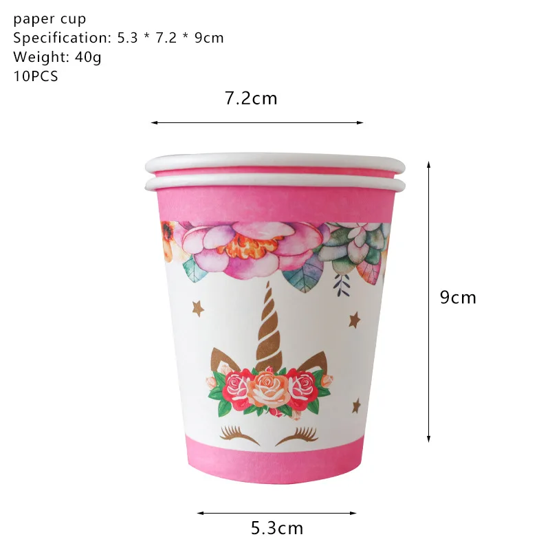 

Unicorn Party Decor 123st Birthday Party Decor Baby Shower Unicornion Theme Birthday Party Girls Favor Unicorn Party Tableware