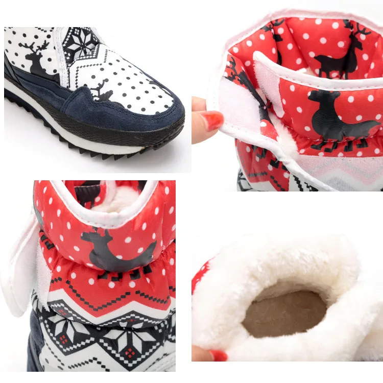 Женские зимние ботинки мода 2020 детские бархатные теплые женская обувь