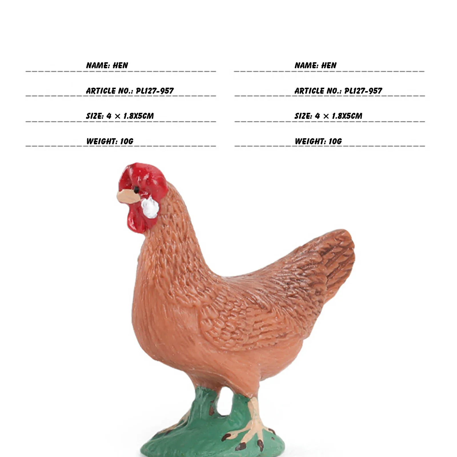 

Mini Simulated Farm Poultry Animal Duck Cock Goosey Model Furnishing To Create A Farm Atmosphere Car Desk Decor Home Decorations