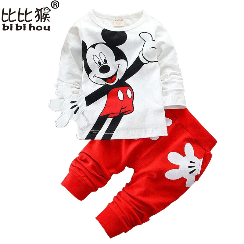 1 предмет весенний спортивный костюм из хлопка для мальчиков и девочек 0-4 лет