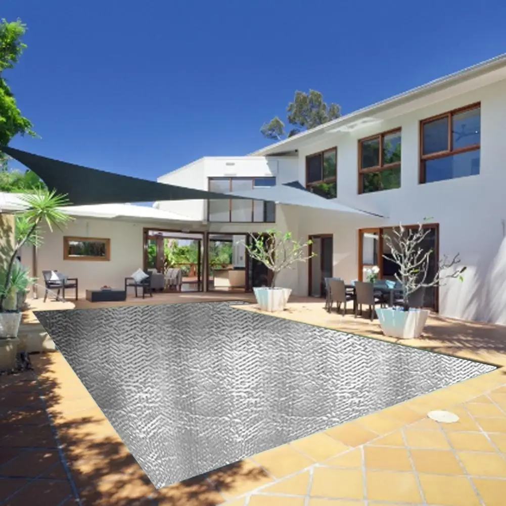 

Swimming pool cover for solar Pool Cover Protector Foot Above Ground Blue Protection Swimming Pool Cover Cubrir