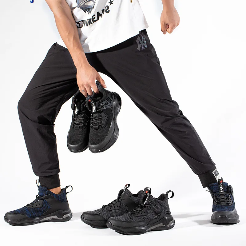 Дышащие мужские защитные ботинки со стальным носком повседневные рабочая