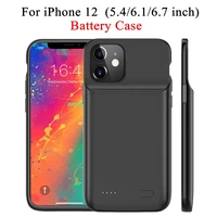 battery charger cases for iphone 12 pro max 12 mini powerbank case silicone external charging battery power bank cover coque