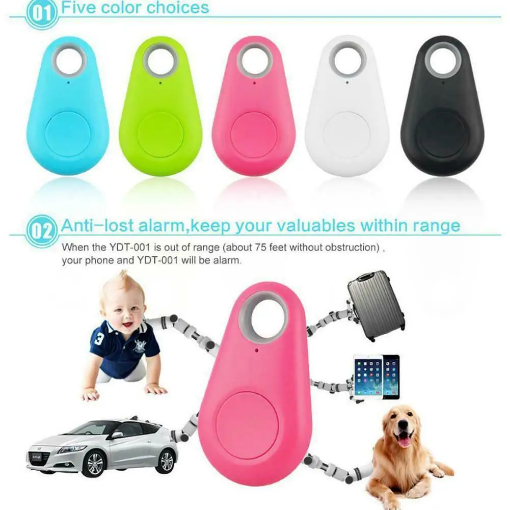 Малыш ребенок Pet ключ искатель телефон gps местоположение Bluetooth трекер тег сигнализация