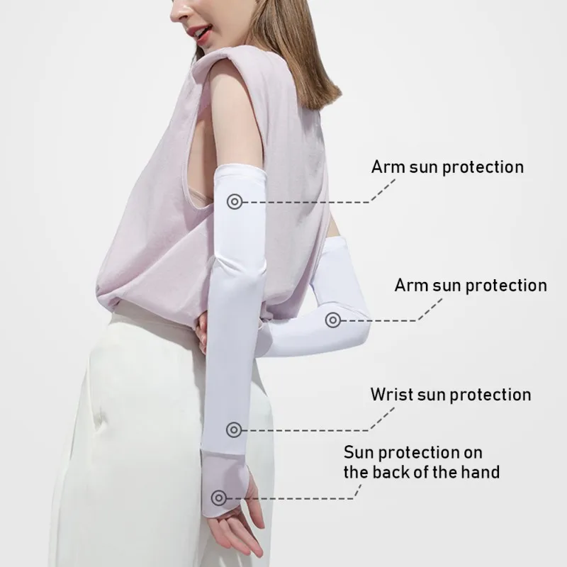 

Summer Sun Protection Arm Sleeve Men And Women Cool Bicycle Fishing Climbing Arm Sleeve