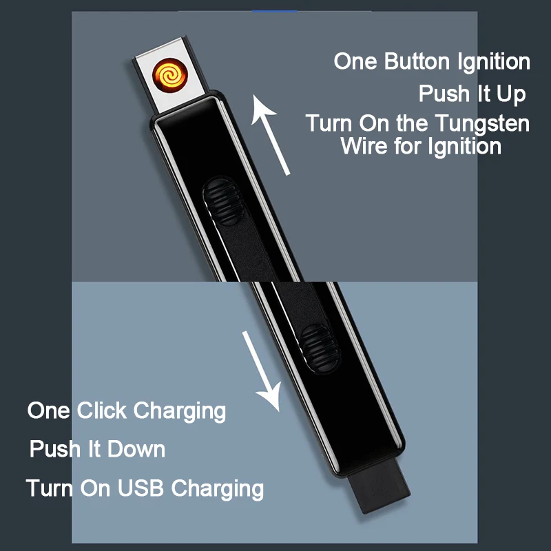 USB Перезаряжаемый Новый электрический сенсорный датчик охлаждающая легкая