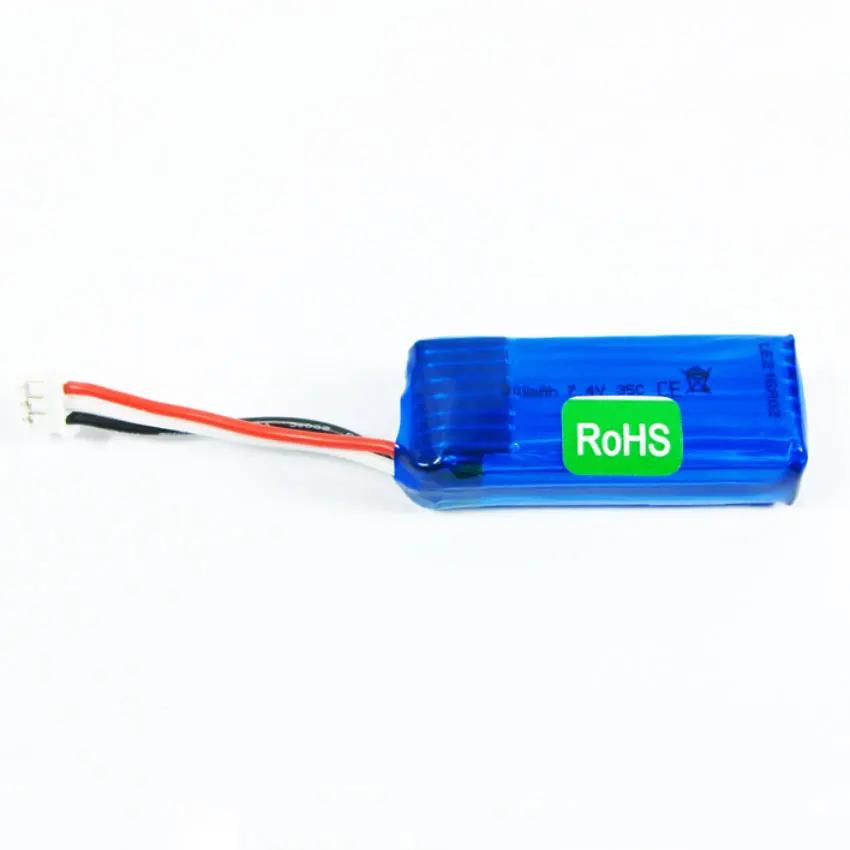 7 4 V 2S 300mAh 35C LiPO батарея JST PHR 3P разъем для E Flite Blade 130X RC модель самолета|Детали и