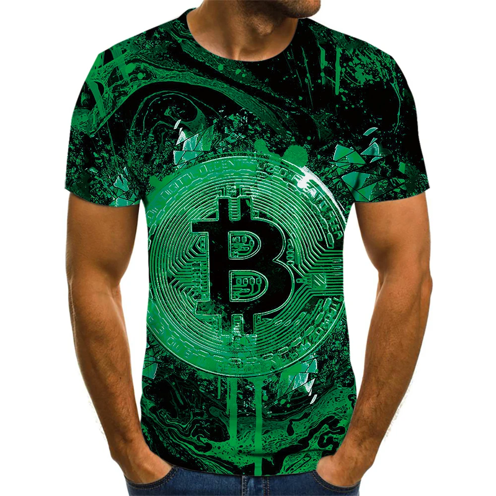 

2021 New 3D Printing Slim Round Neck Pullover Men's Casual Street Fashion T-Shirt Men's Short-sleeved Loose T-Shirt XXS-6XL