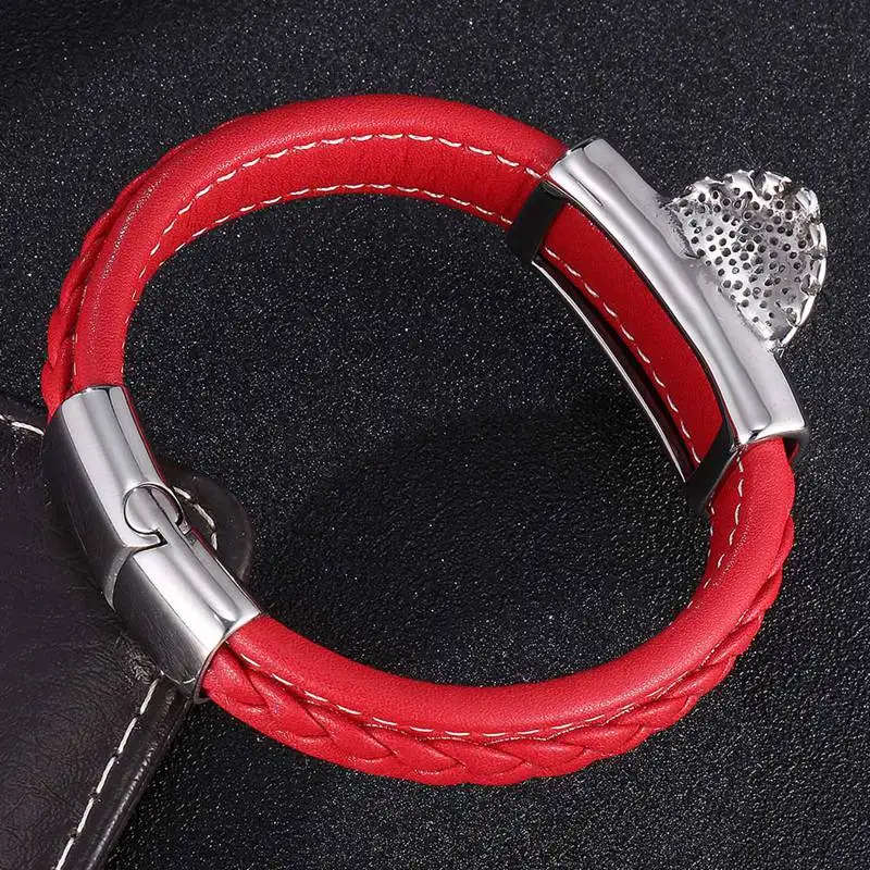 Модные новые искусственные Мужские украшения в виде индийского черепа из