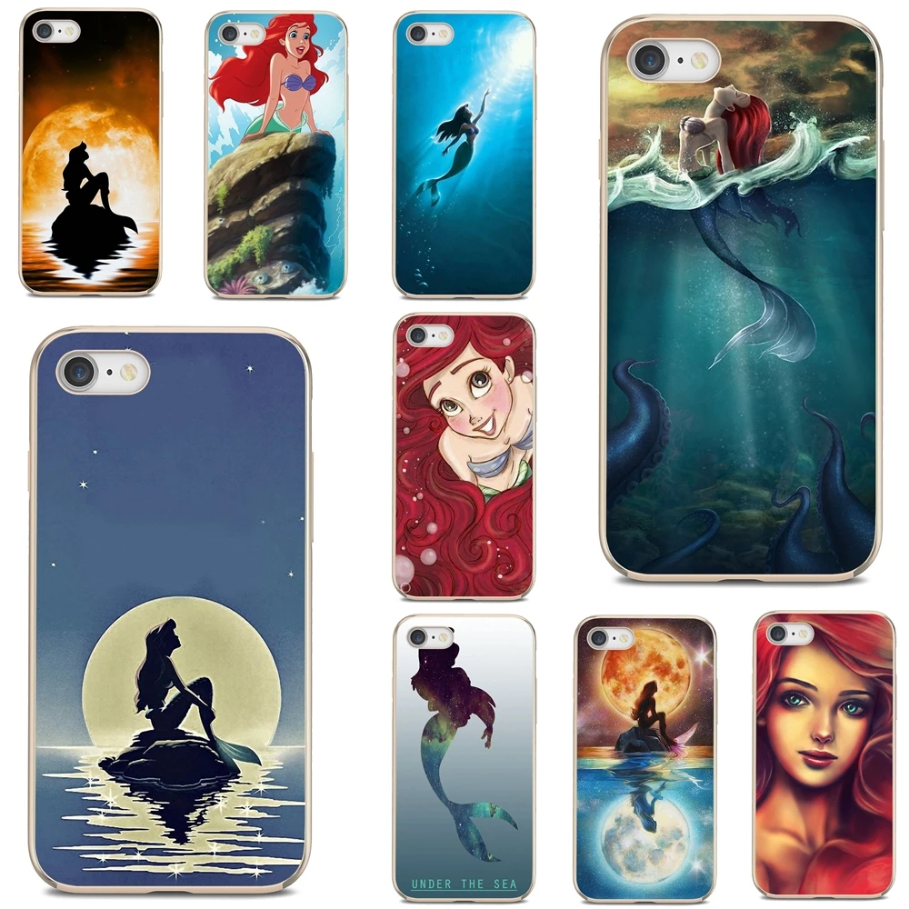 Чехол для сотового телефона Xiaomi mi Redmi Note 3 4 4X 5 6 7 8 8t 9 9s 9t 10 pro lite Sea D Princess Mermaid C Girls