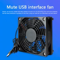 mute radiator cooler router set top box 5v usb computer case chassis cooling fan for office caring computer supplies