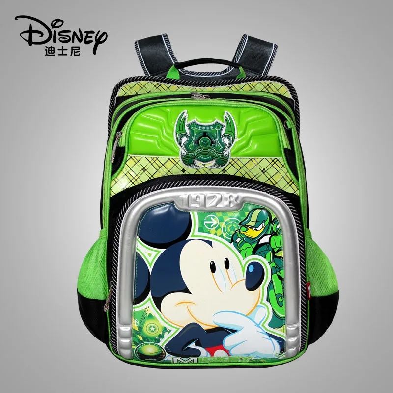 

Disney Large Mickey Mouse Backpack New Fashion Minnie Mouse Children's Shoulder Bag Waterproof Children Hobos