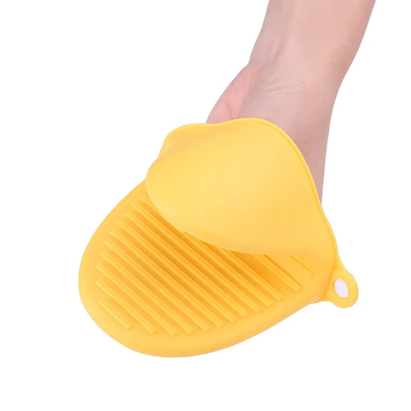 Microwave Oven Mitts Kitchen Convenient Insulated Glove Finger Protect Wise Cook Tools