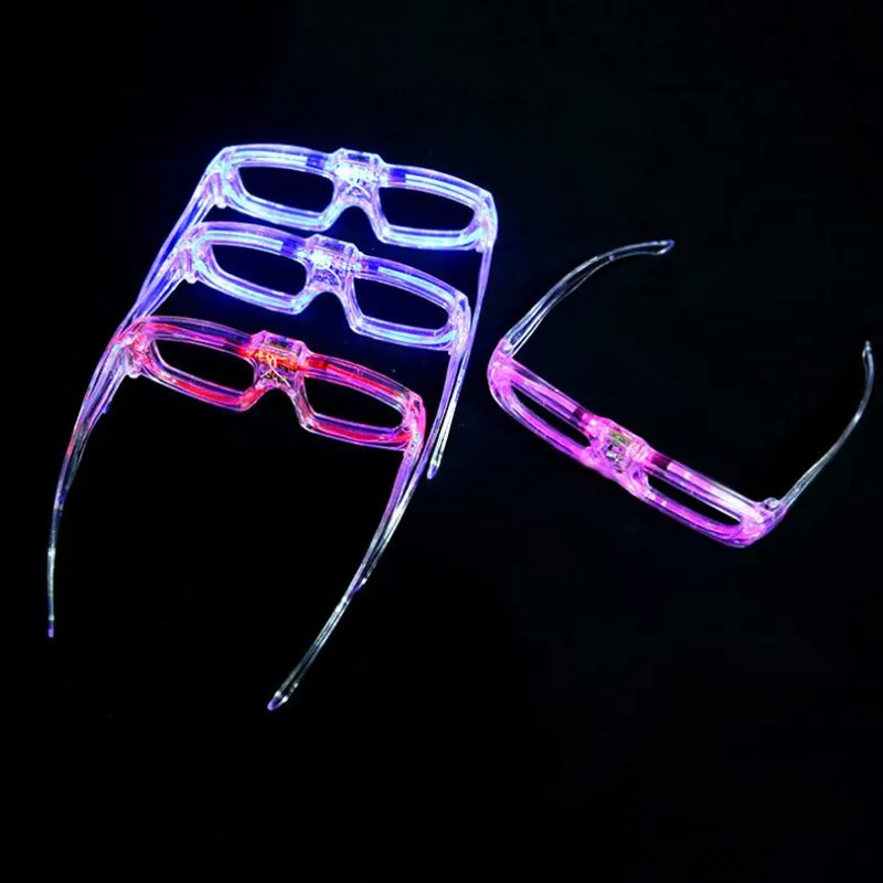 СВЕТОДИОДНЫЕ светящиеся очки для глаз с холодсветильник детей и взрослых Rave