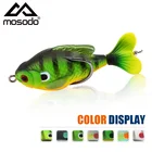 Mosodo Whopper Plopper рыболовные приманки пропеллеры Лягушка приманка весло Хлопушка Fish Top Water Prop мягкие приманки для снасти для ловли окуня